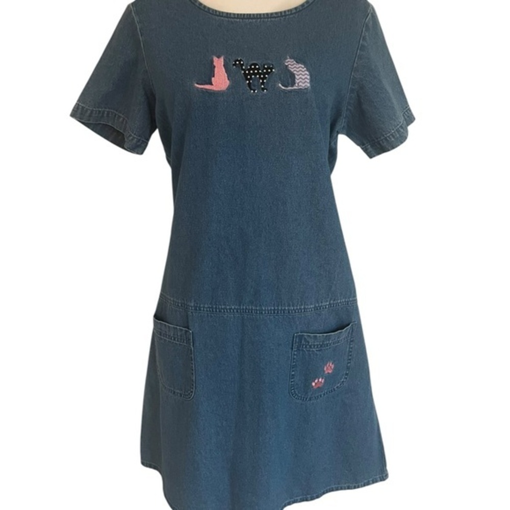 CB Casual Blue Denim Dress